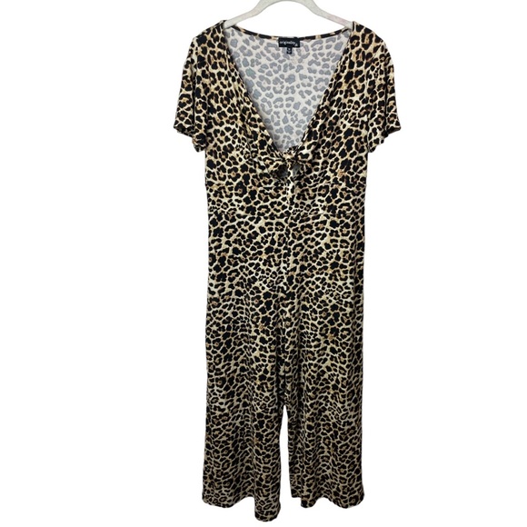 Pants - COPY - Originality Bee Animal Print Jumpsuit size Medium ( NWOT)